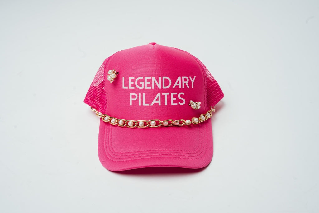 Legendary Pilates Trucker Hat – Pink