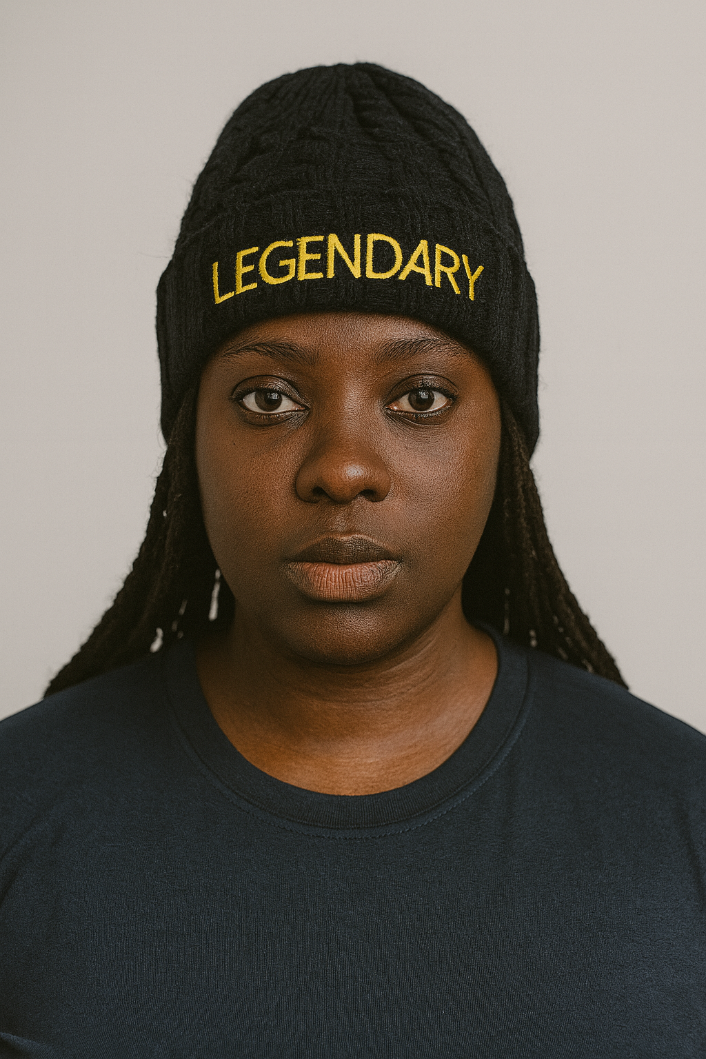 Legendary Beanie: Black & Yellow