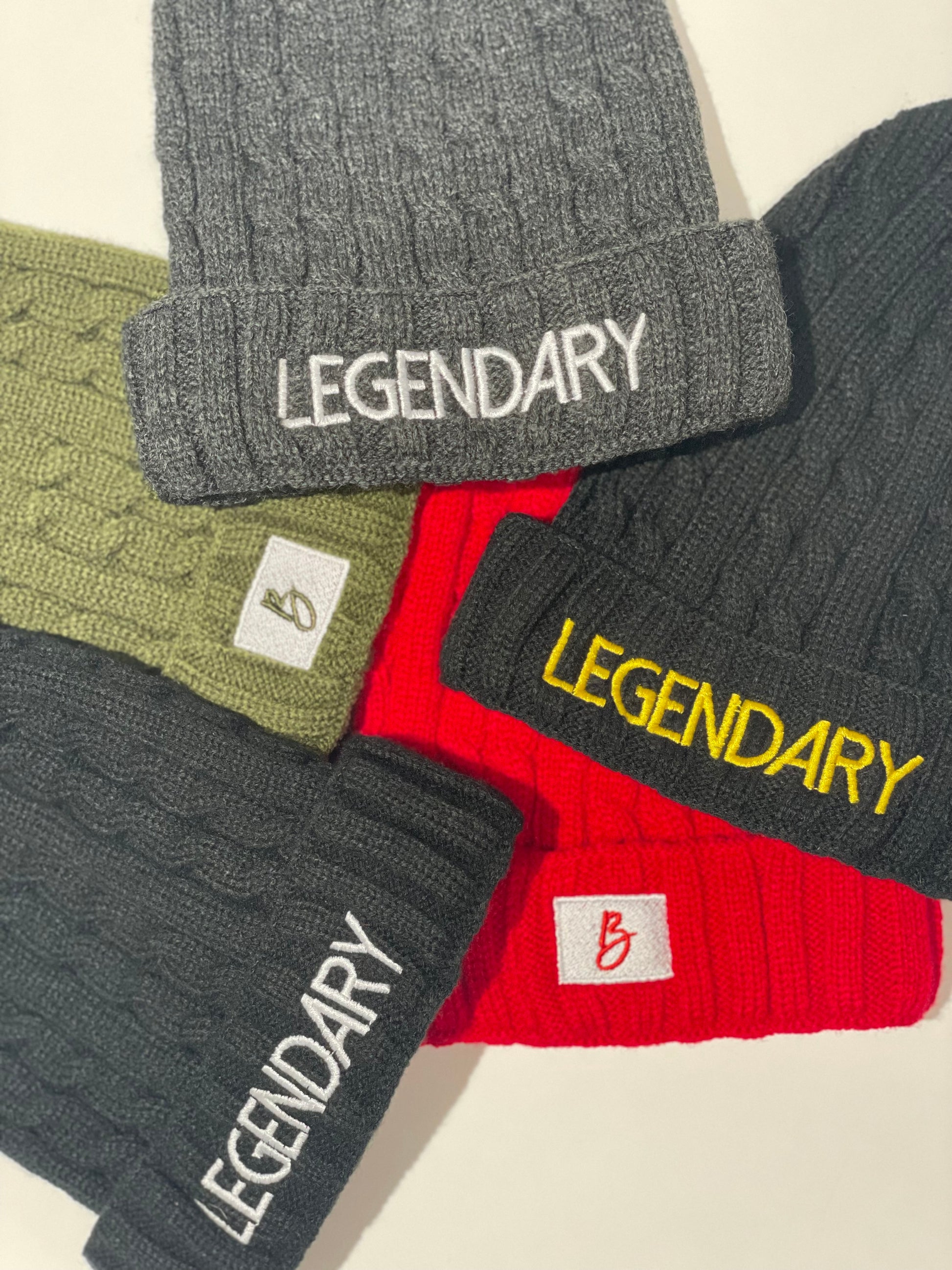 Legendary Beanie: Black & White