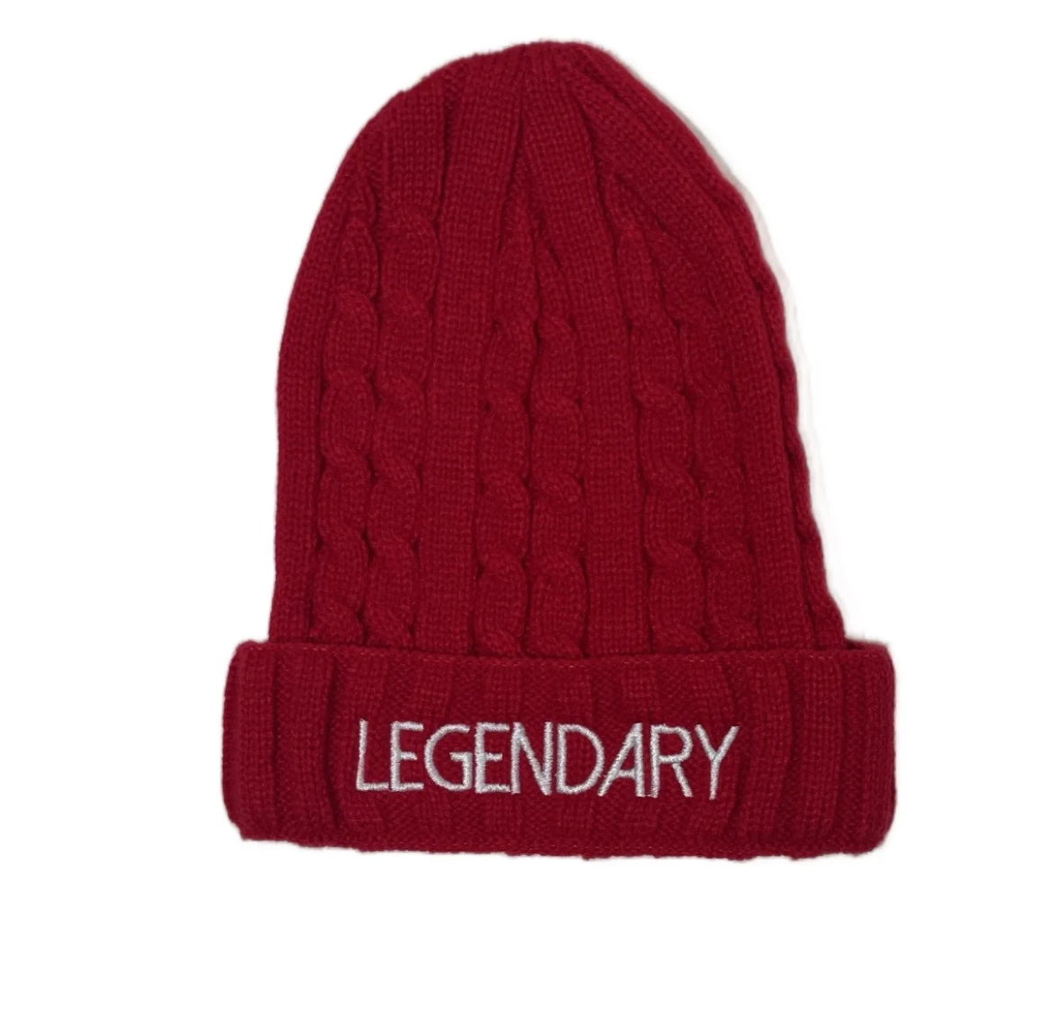 Legendary Beanie: Red & White