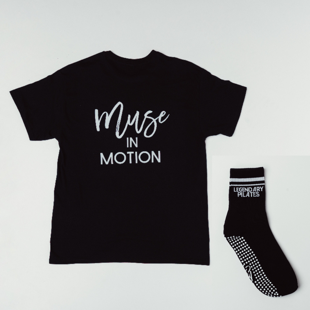 The Blackout Bundle — Muse Tee + Grip Sock