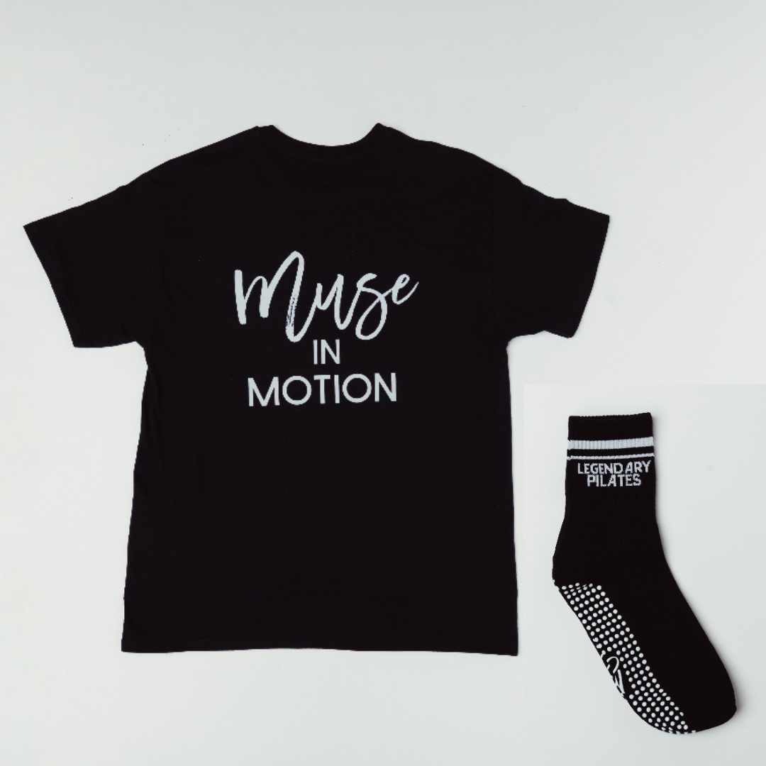 The Blackout Bundle — Muse Tee + Grip Sock